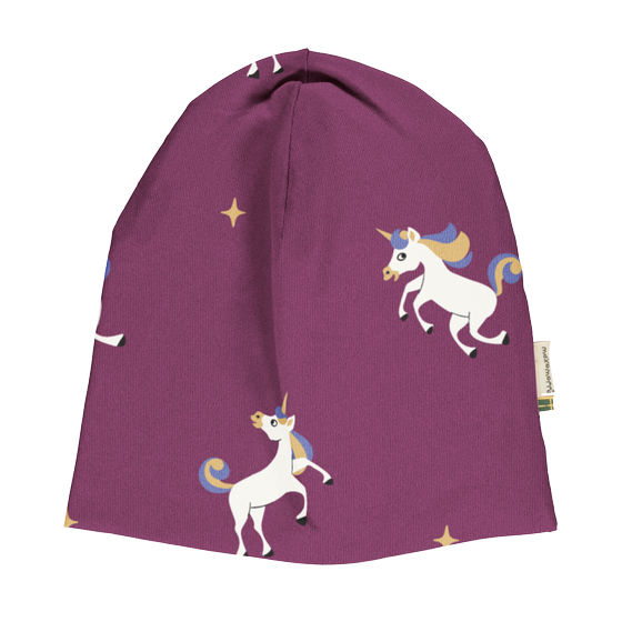 Sweat-Beanie "Unicorn", Biobaumwolle, GOTS-zertifiziert