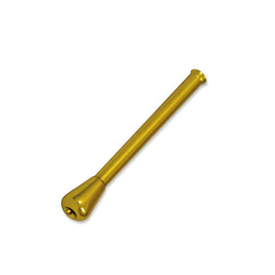 Ziehröhrchen, Olive, Edelstahl, Gold
