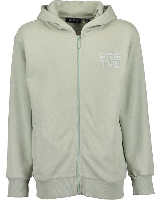 Sweatjacke mit Kapuze, gletscher