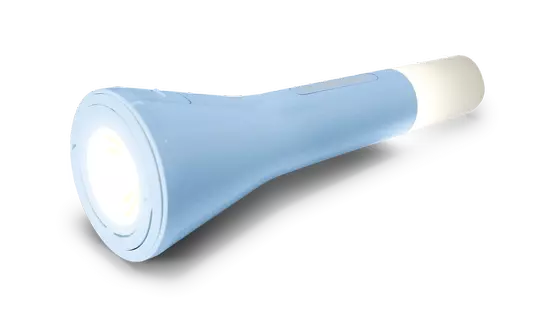 Kidywolf Taschenlampe 3in1 Blau