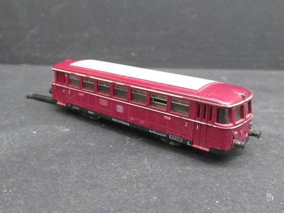 Minitrix 12981 (2981) Schienenbus Beiiwagen VB 98 DB rot Spur N