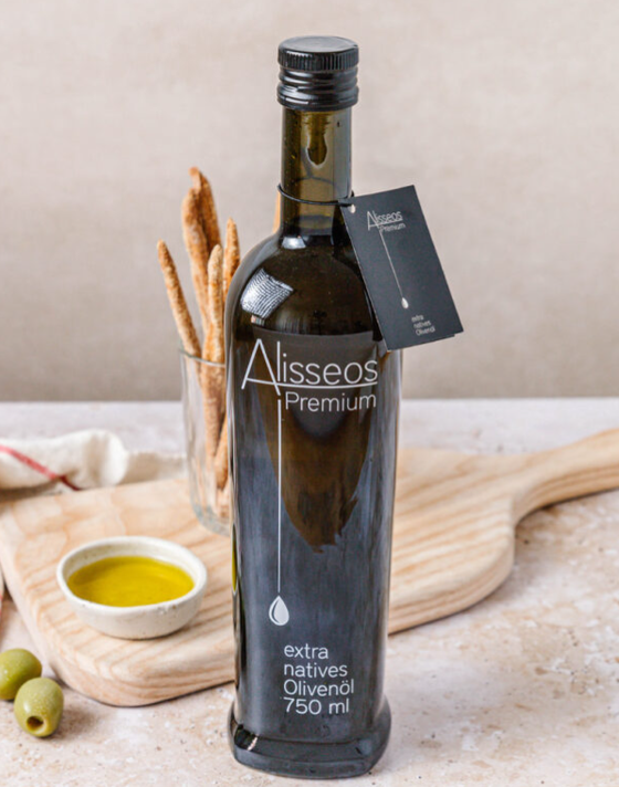 Alisseos Premium Olivenöl - extra nativ, Griechenland, 0,75 L
