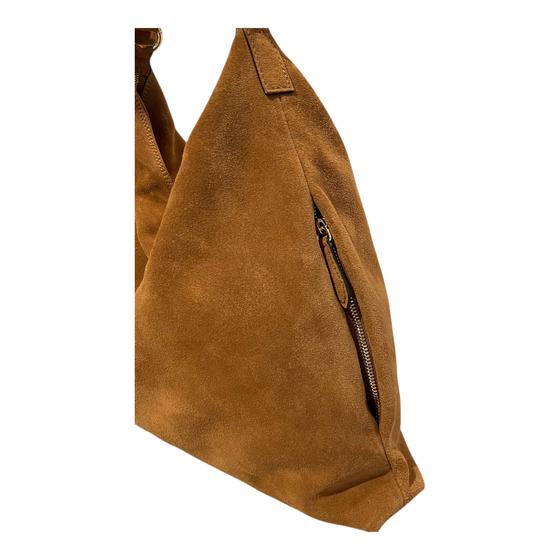 abro ALL IN ONE Hobo Bag big, cuoio