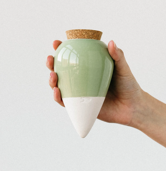 Pflanzenhilfe | Bewässerung Olla - Grün