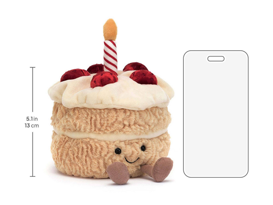 Jellycat Kuscheltier Amuseables Birthday Cake