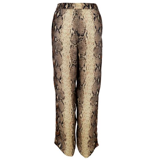 BLACK COLOUR Hose BCLuna Schlangenmuster 39177-PY - cappuccino-beige-schwarz