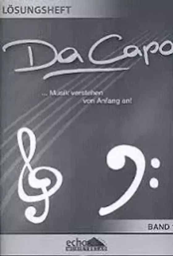 Da capo Lösungsheft Band 3 