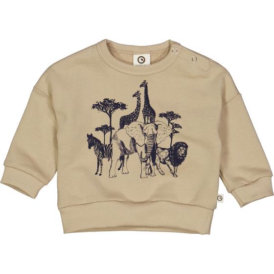 Müsli by Green Cotton Sweatshirt Safari Cashmere