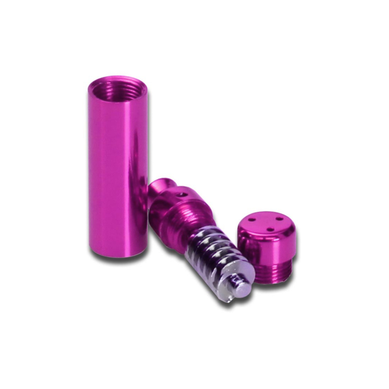 Metallpfeife, Bud Bomb, Klein, Silber