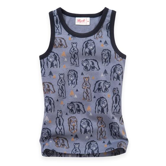 People wear Organic Unterhemd Grizzly Rauchblau