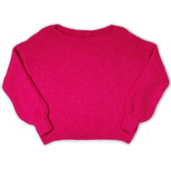 goldmarie Pullover LOVE PEACE MOIN - pink