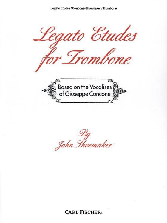 Legato Etudes For Trombone