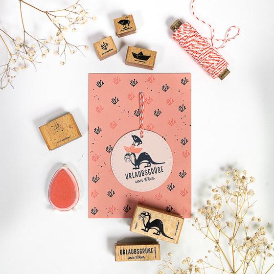 Cats on Appletrees Stempel Otter Maiken