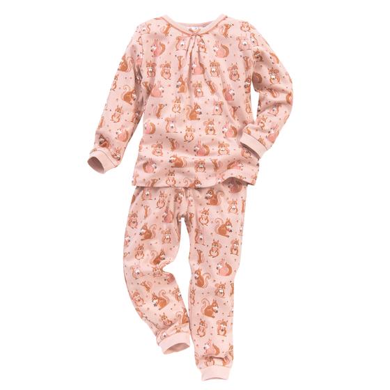 People wear Organic Pyjama Eichhörnchen Rosa 