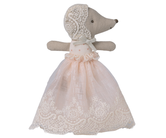 Maileg Babymaus im Kleid Powder