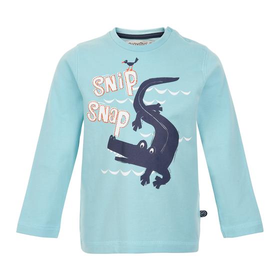 Langarmshirt mit Krokodil