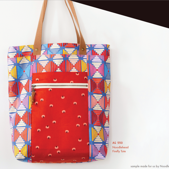Courthouse Steps Twilight Canvas von Ruby Star Society – grafischer Taschenstoff mit geometrischem Muster
