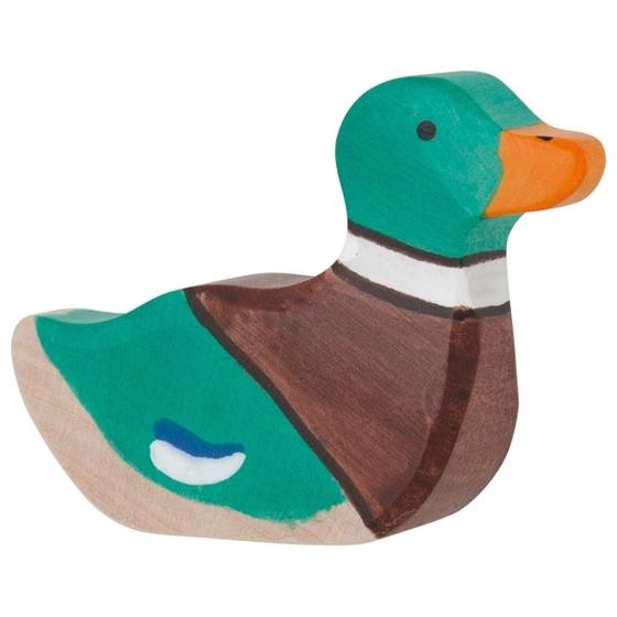 Holztiger Holztier Ente