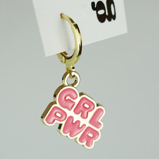 goldmarie GIRL POWER Ohrringe - gold-pink