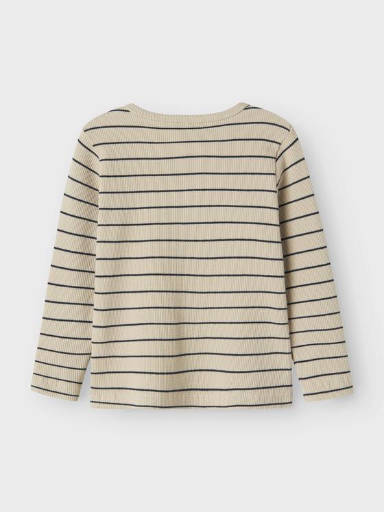 Name It Waffel Langarmshirt Streifen Navy Blazer