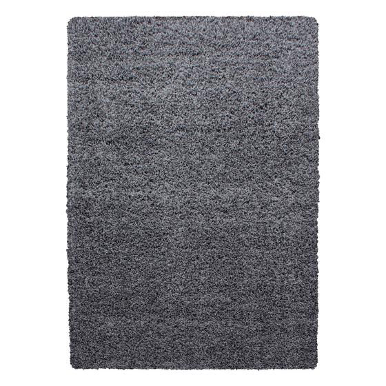 LIFE Shaggy 160 x 230 cm grau/gri