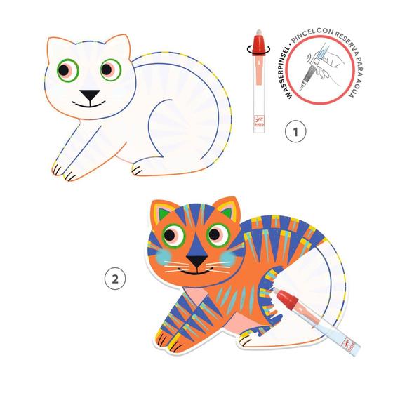 Djeco Zauber Malbilder Animalo-Ma