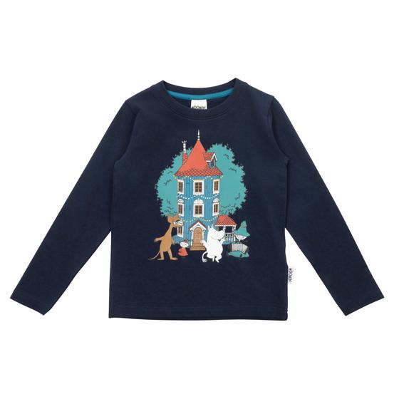 Langarmshirt "Moomin-House", Biobaumwolle