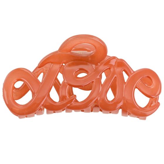 Bon Dep Haarklammer LOVE groß - coral - 8,5cm 