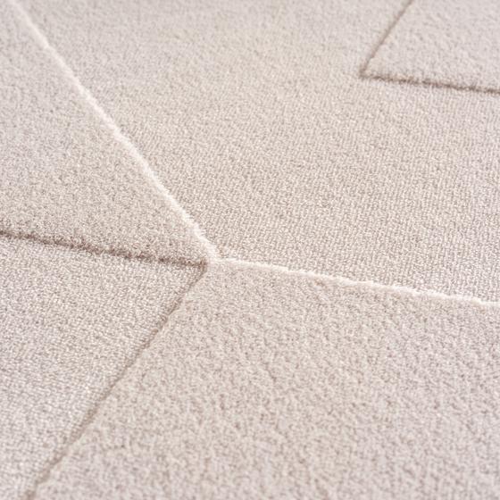 Pomono creme krem Teppich weich