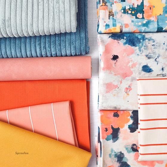 Taschenstoffe aus der Spring 2026 Kollektion von See You at Six bei Spreefee