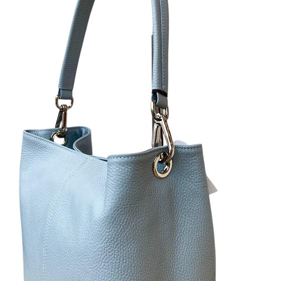 Maxima Schultertasche cielo, hellblau