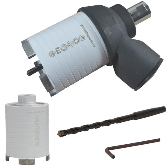Diamant Dosensenker inkl. M18-Staubabsaugung mit Vierschneiderbohrer <br> Typ Matrix Power <br> Ø 68 / 82 mm <br> Beton