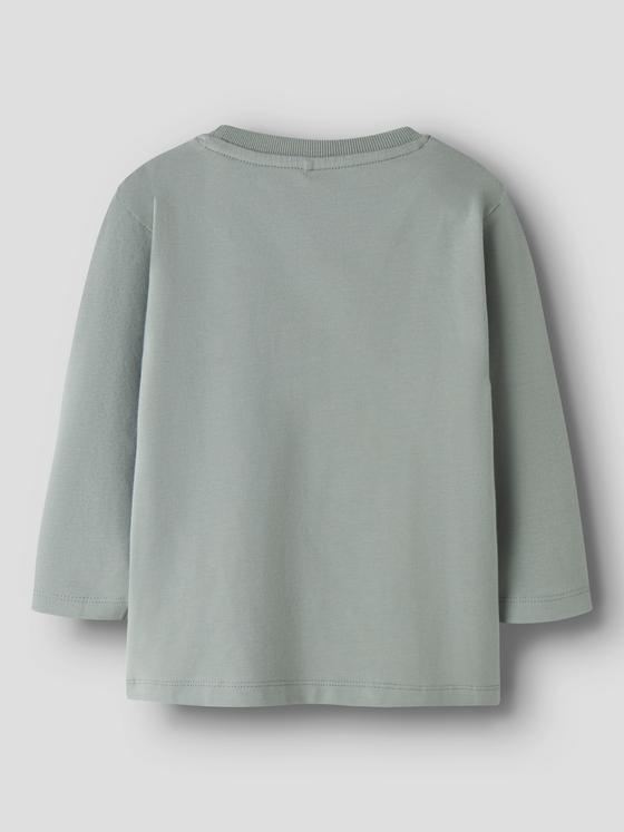 Name It Langarmshirt Traktor Green Milieu