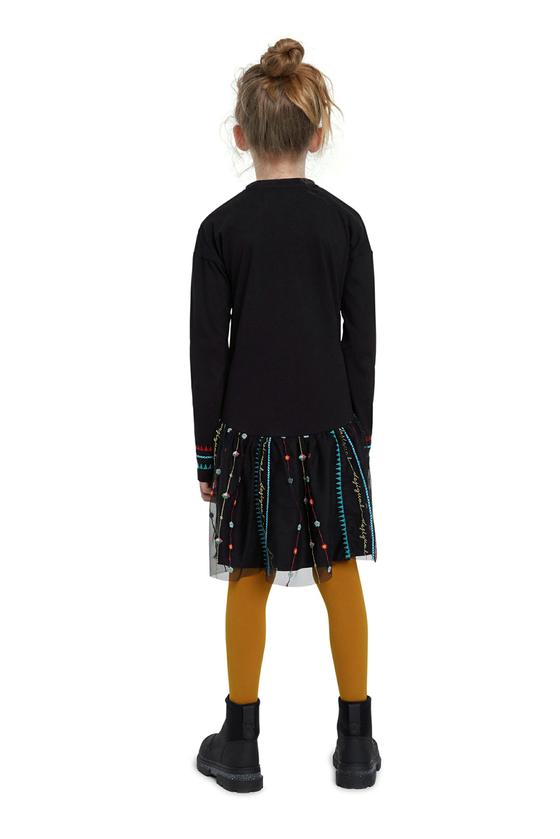 Kleid "Ojodeagua" mit hochwertiger Stickerei und Perlen