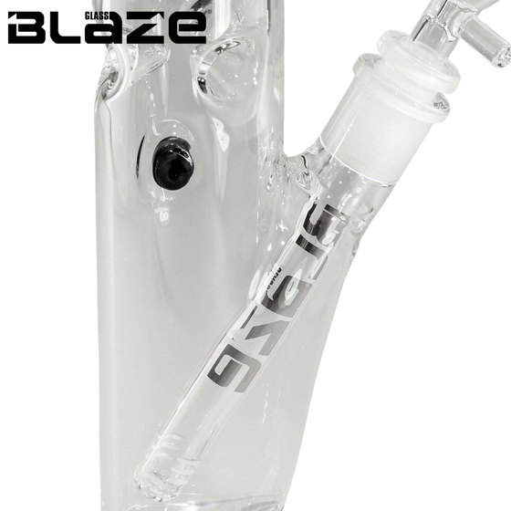 Glasbong, Blaze®, Plain, Zylinder, Ice