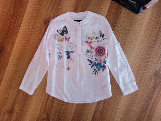 Leichte Bluse "Carsoncity", Baumwoll-Modal-Mix, weiß