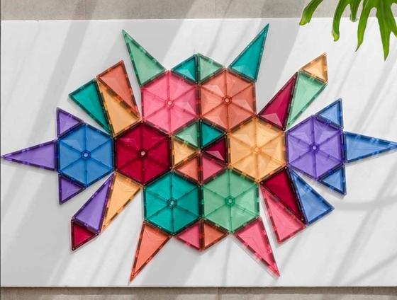 Connetix Magnetbausteine Geometry Pack Pastel 40 Teile
