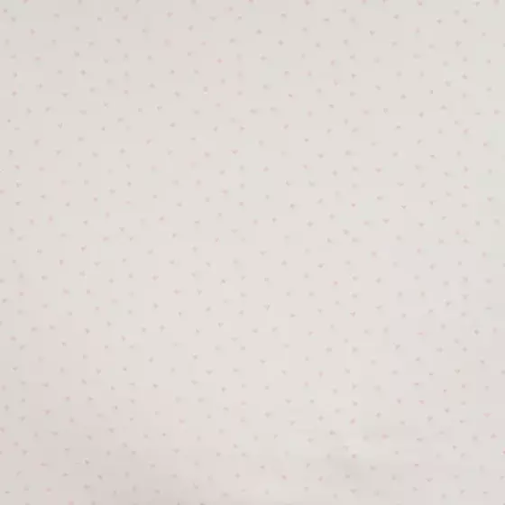 Baumwolle Mini Herz rosa