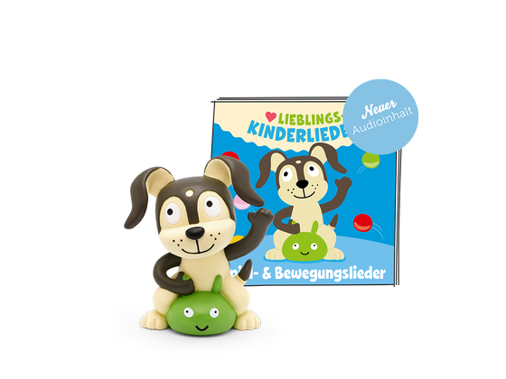 Tonie Hund - 30 Lieblings-Kinderlieder, Spiel- und Bewegungslieder, Neuauflage