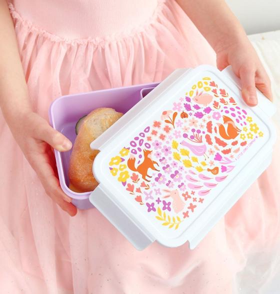 A Little Lovely Company Brotdose Bento Lunchbox Blumengarten