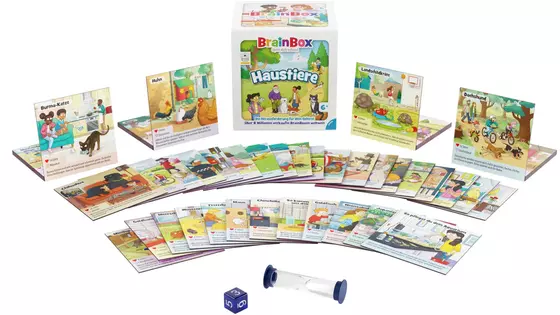 BrainBox Spiel Haustiere 