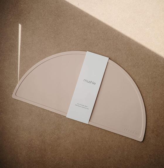 Mushie Silicon Platzset Blush
