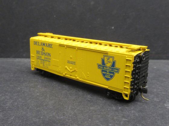 Atlas 3110 Delaware & Hudson D&H 20059  40' Plug Door Boxcar gelb Spur N