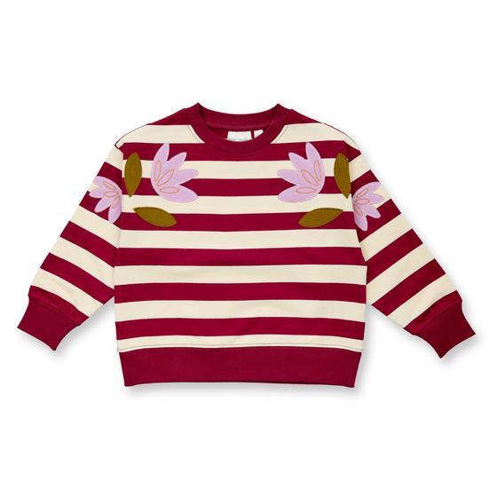 Sweatshirt "DARI", Biobaumwolle, GOTS-zertifiziert, wine red