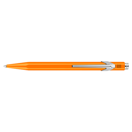 Kugelschreiber 849 Orange Fluo von Caran D`Ache