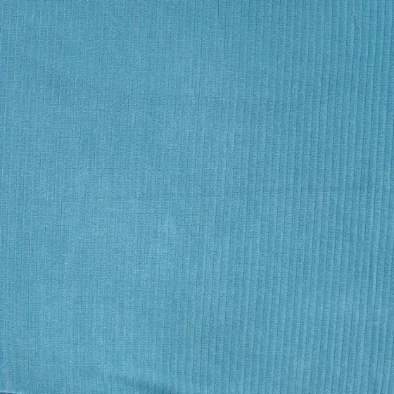 Frottee gerippt blau
