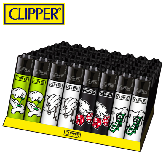 Feuerzeug, CLIPPER®, Cartoon Hands Serie