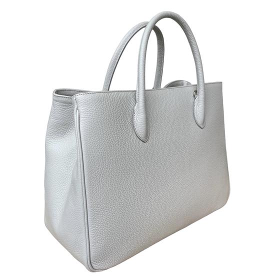 Maxima Handtasche mittel hellgrau perla