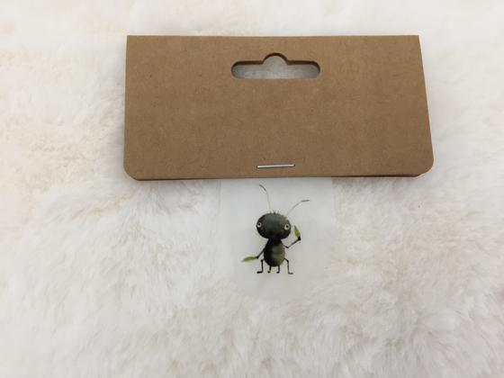 Bügelbild Anton 3 x 2,5cm