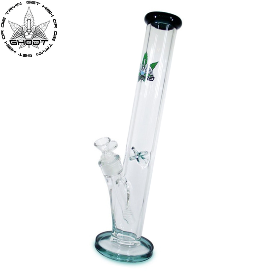 Glasbong, GHODT, mit Quartzbanger, Blau